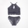 Female set (top, panties) Gray color, size 42-44