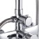 The shower system Milardo Stripe Stersb1fm06, tropical shower, shower set, brass, chrome