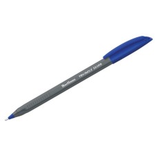 Ballic pen 1.0 mm, Triangle Silver, blue ink, three -sided