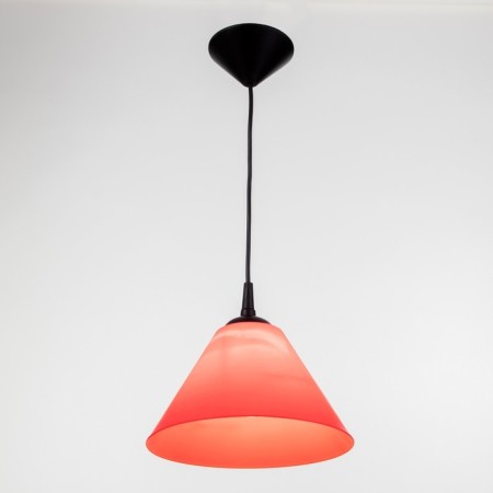 Susage "cone" 1x15W E27 Model: BR 00270 Black/Red 25x25x15cm-1