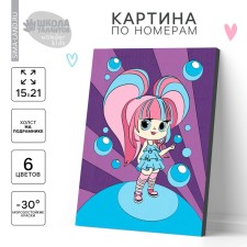 Picture on numbers for children 