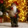 Santa Claus "in a checkered fur coat, with a flashlight and a bag" 30 cm