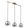 Suspension Rastaban 18x80x19 cm, 3x60W E27