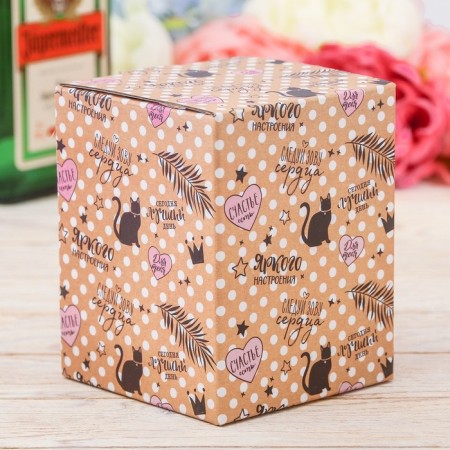 A glass "laugh, smile", 620 ml-3