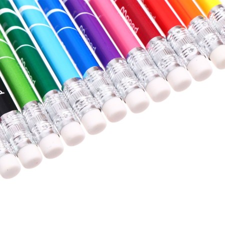 Карандаши 12 цветов, Maped Color Peps Oops, пластиковые, европодвес-3