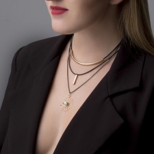 Pendant on the lace 