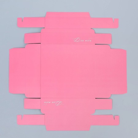 Box for sweets, confectionery packaging, 16 cells, “flowers” ​​17.7 x 17.7 x 3.8 cm-8