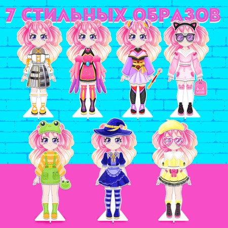 Magnetic game "Fashionable House: Kimi"-4