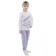 Dubstep children's suit, height 110 cm, white color