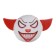 Pillow on the headrest Matech 18+ line, empty eyes, 30 x 30 x 10 cm, red