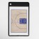 Tactical bilateral magnetic board for basketball, 38 x 23 cm