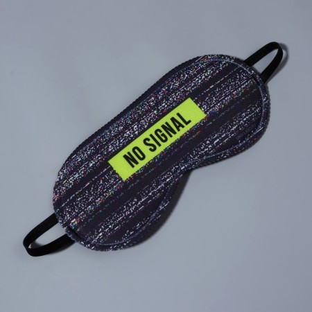 NO Signal sleep mask, 19 × 8.5 cm, elastic band is single, MIX drawing-5