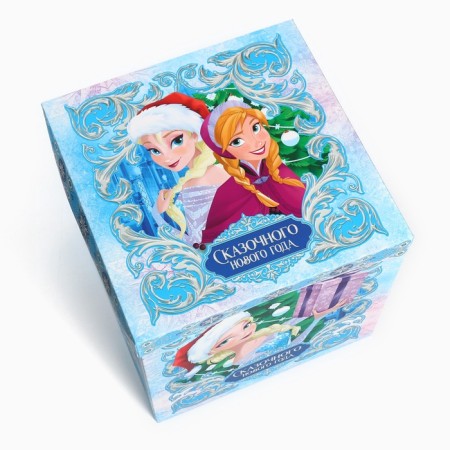 Gift Folder Fairy Tale New Year, 30x30x30 cm, cold heart-3