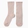 Women's socks, beige melange, size 23-25