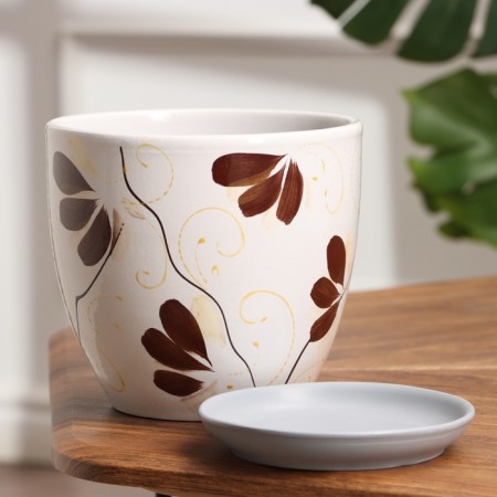 Pot floral orchid 2.5l with a stand-1