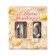 Candle in the cake jubilee "line" (set 2 in 1), number 10, silver metallic, 6.5 cm