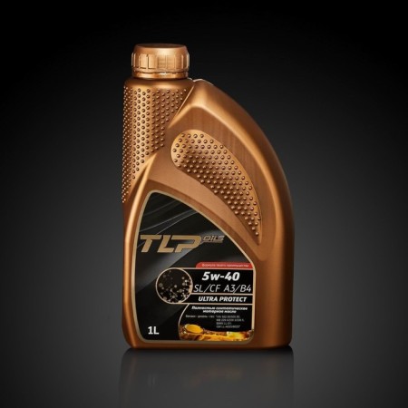 Motor oil TLP Ultra Protect 5W-40 SL/CF A3/B4, synthetic, 1 liter