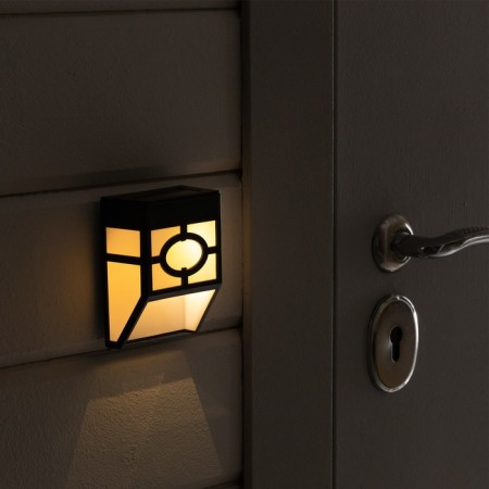 Garden lamp on a sunny battery, invoice, 8 × 12 × 5 cm, 1 LED, glow warm white