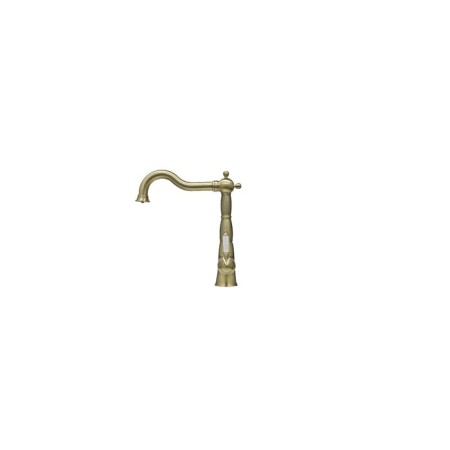 LEMARK VILLA LM4858B kitchen mixer, single -leaf, output for drinking, bronze-3