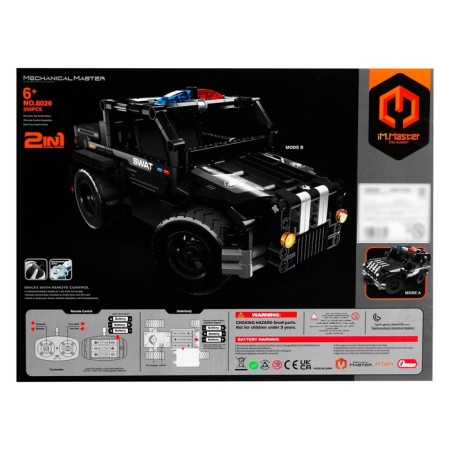 Designer Radio -controlled "Police jeep", 2 assembly options, 355 parts-5