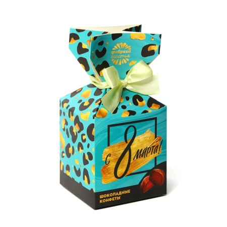 Chocolate sweets "since March 8", in a box-confet, 150 g.-3