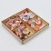 Set of suspensions in wooden gift packaging 12 pcs.13x13x2 cm