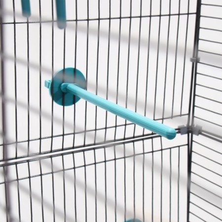 Birds Cage "Pigzon" No. 104-B, collapsible, 2 sections, 58 x 40 x 88 cm, turquoise-21