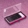 A set of eyelashes for building 8, 10, 12 mm, thickness 0.10, bend D, 12 rows