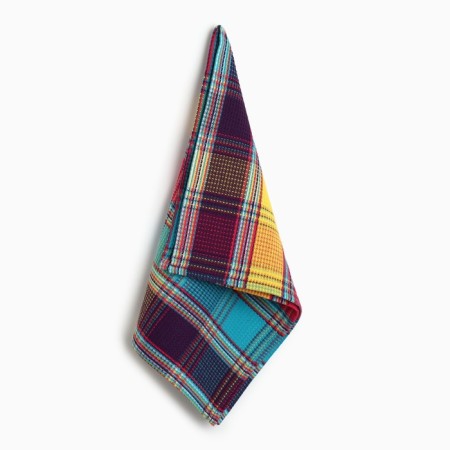 Ethel Plaid towel, col. Red, 38x63 cm, 100% HL
