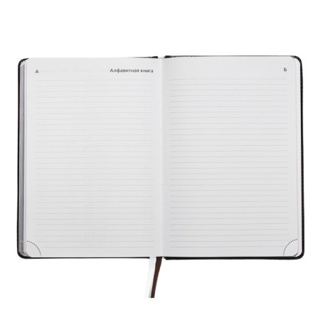 Gift Davente.bravo: Dated Dated 2024, A5, 176 sheets, solid cover, block 70 g/m2, burgundy + ballpoint pen.-11