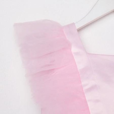 Dress elegant children's KAFTAN, p. 36 (134-140 cm), pink-6