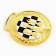 Thematic medal 191, “Chess”, D = 4.5 cm. Color gold. Without a tape