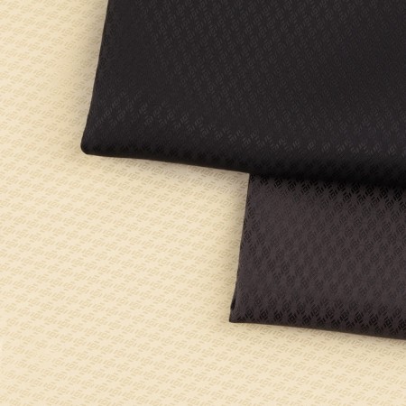 Lining fabric "rhombus", 100 % polyester, 1 × 1.4 m, milk color-5