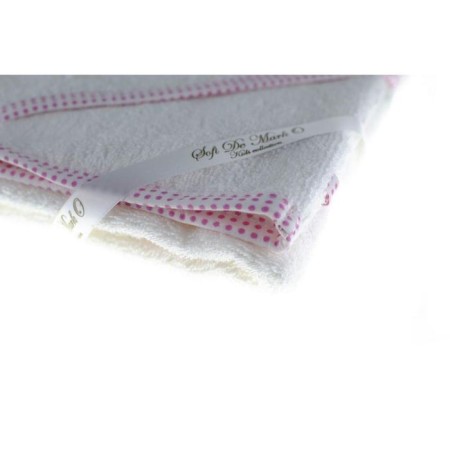 Fanny Dino corner towel, size 80x80 cm, white color-2