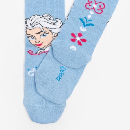 Disney tights "Cold heart", Blue color, 116-122 cm-4