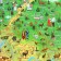 Russian map for children "Map of our Motherland", 101 x 69 cm, laminated