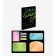Block with a sticky edge of 115x158, Devente Tropicana, 20 sheets, 7 colors, offset, mix