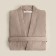 Wafel dressing gown men SL Home: BOHO "Sabbia", size M, 100% cotton, 280 g/m2