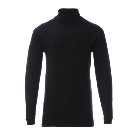 Male turtleneck, black color, size 54