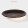 Board ceramic dessert shade "Sea World", d = 19 cm, brown color