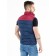Male ise vest, size 50, dark blue color