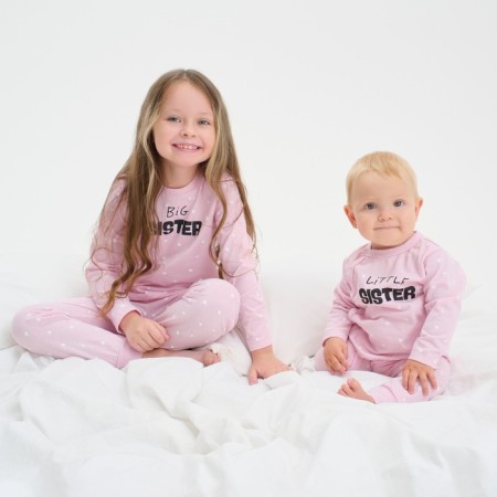 Пижама детская для девочки KAFTAN Sister, р.32 (110-116), розовый-5