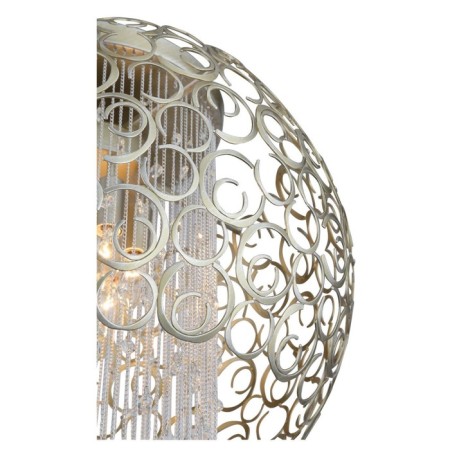 Ceiling Ceiling ST LUCE. SL1101.202.06. Dolcima. 6x40 watts, E14, 58x58x30 cm, Shampan-8