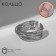 Ring "Trend" thread, color silver, dimensionless