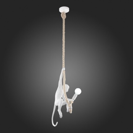 Suspension EVOLUCE. Sle115103-01. Tenato. 1x60 W, E27, 28x28x68 cm, white color-2
