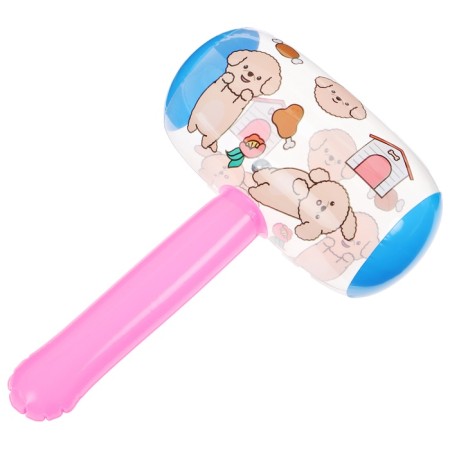 Inflatable toy with sound "hammer", 40 cm, mix color-12