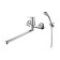 MILARDO STRIPE StRSB02M10 bath mixer, single -leaf, long spout 350 mm, chrome