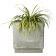 Kashpo for flowers and plants, light charcoal 20x20x20cm, 6.5l