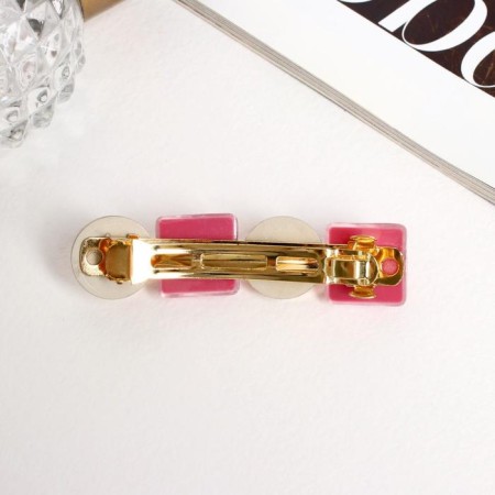 Hair hair clip "Catherine" overflows, 6 cm, lilac-1