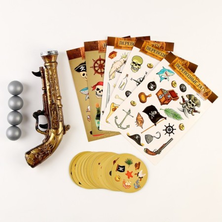 Carnival set "Pirate double" with a game double-5